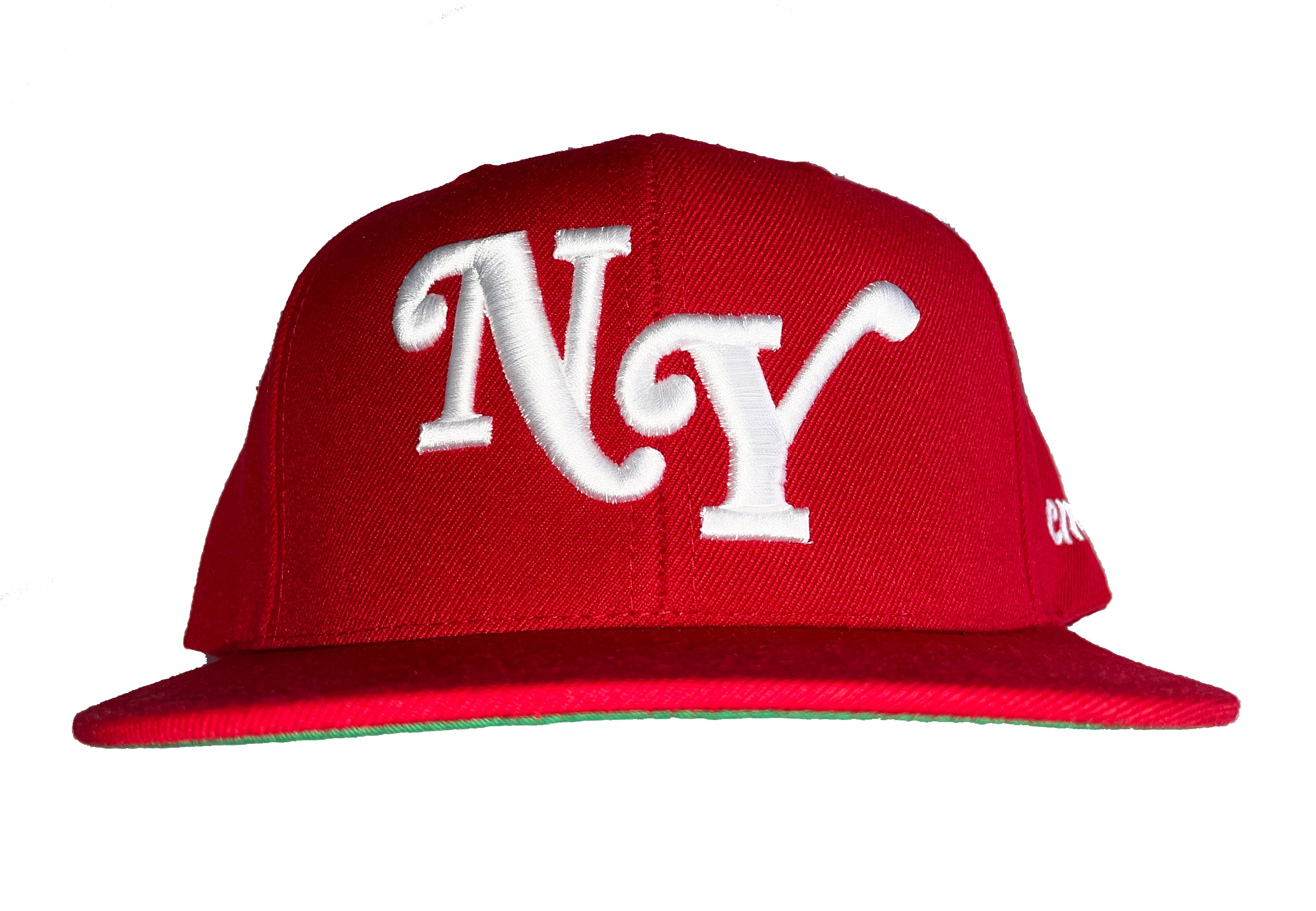 NY Yankees 3D Embroidered Baseball Cap Red